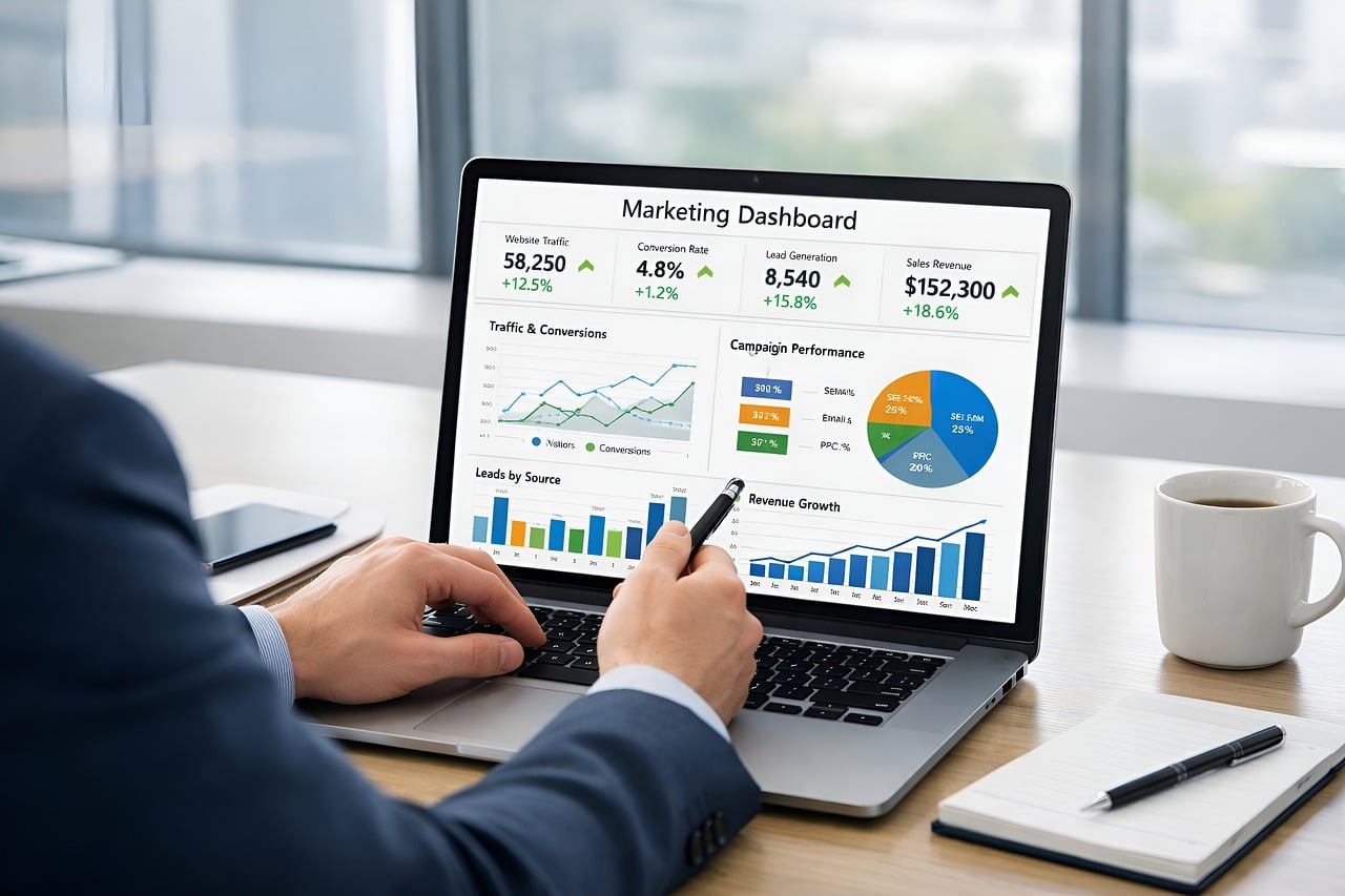 analytics dashboard data spend analysis